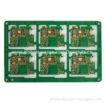 Double-sided PCB laminates, made of FR-4, 1.6mm board thickness